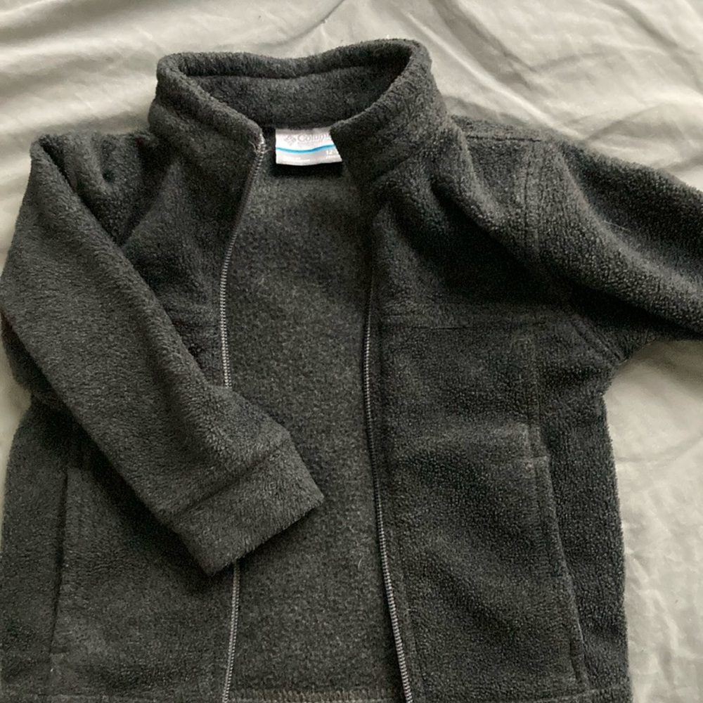Warm Charcoal Fleece Jacket